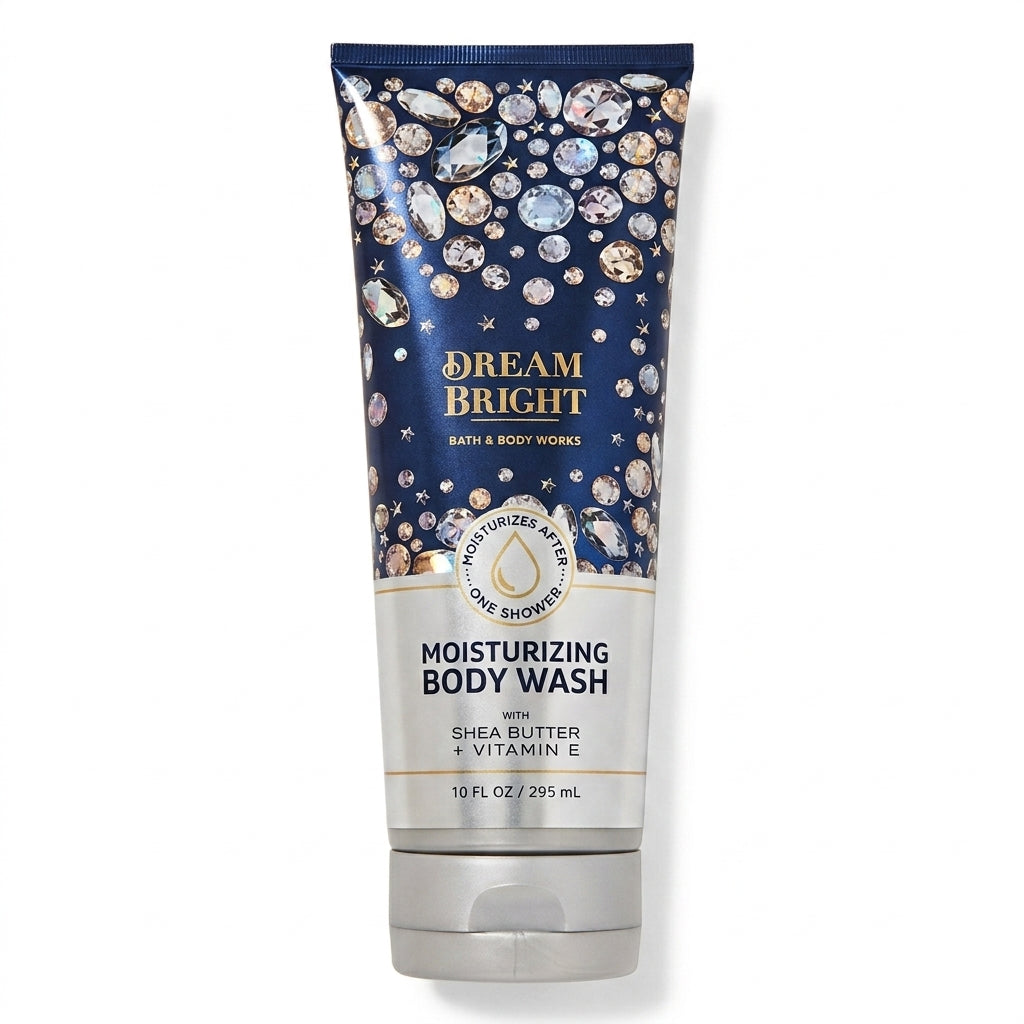 Bath & Body Works Dream Bright Moisturizing Body Wash with Shea Butter & Vitamin E – 10 fl oz / 295 mL