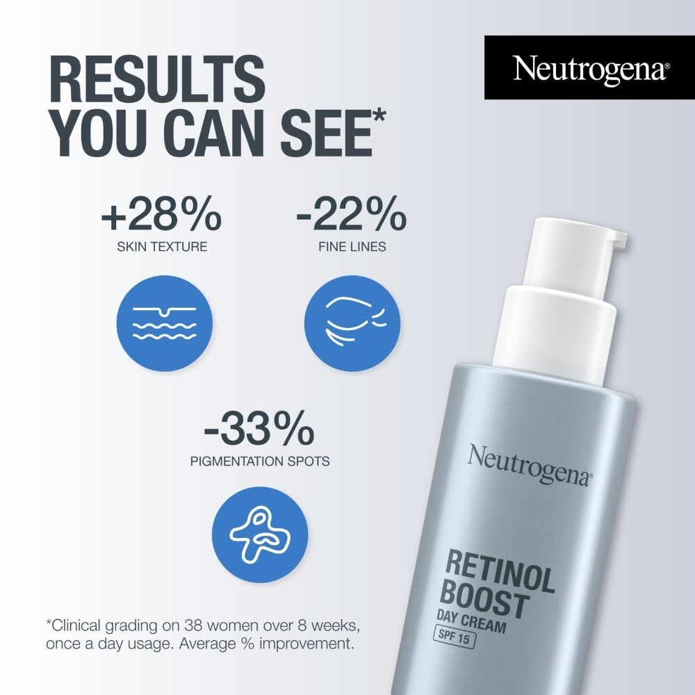 Neutrogena Retinol Boost Day Cream SPF 15 (50ml)